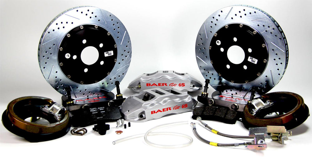 14" Ext+ Brake Sys RR Slvr 67-69 F-body