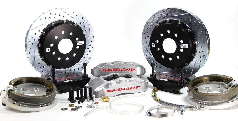 14 Pro Brake Sys RR Slvr 71-76 GM car