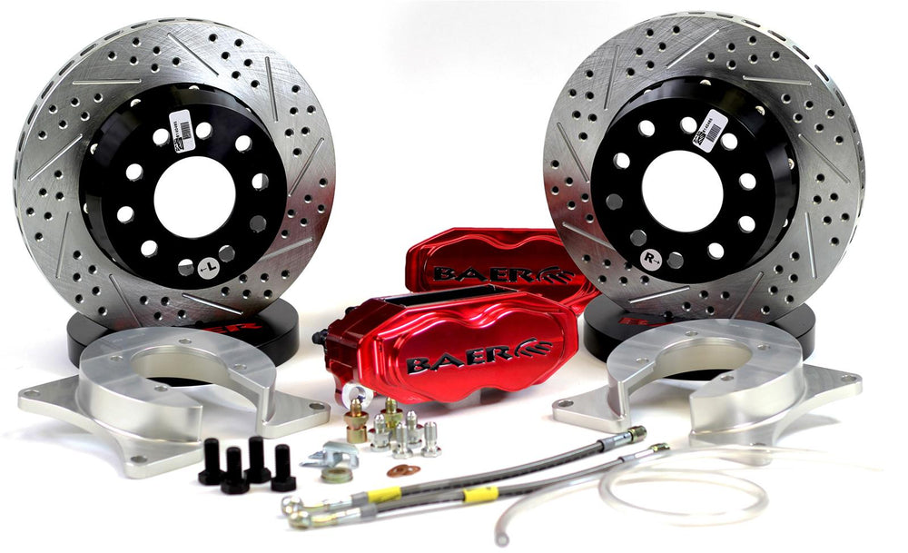 11" SS4+ Dp Stg Brake Sys RR F/Red GM