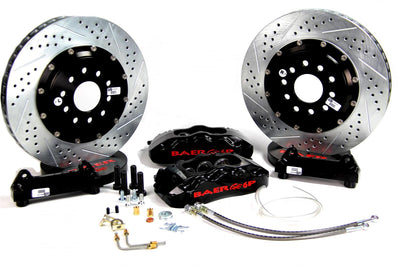 14" Pro+ Brake Sys Frt Red 02-05 Subaru