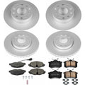 Power Stop 15-16 Volkswagen Golf Front & Rear Z23 Evolution Sport Coated Brake Kit