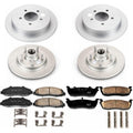 Power Stop 00-03 Ford F-150 Front & Rear Z17 Evolution Geomet Coated Brake Kit