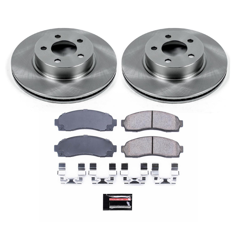 Power Stop 2003 Ford Explorer Sport Front & Rear Autospecialty Brake Kit