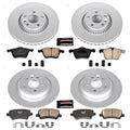 Power Stop 08-14 Volvo S80 Front & Rear Z23 Evolution Sport Coated Brake Kit