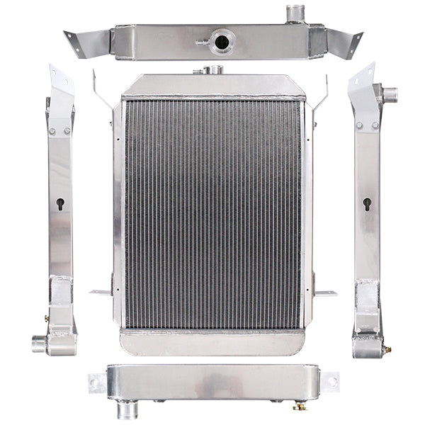 MUSCLE CAR 40 FORD DLXE W/CHEV ENG CONV RADIATOR