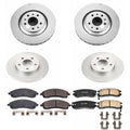 Power Stop 04-05 Pontiac Bonneville Front & Rear Z17 Evolution Geomet Coated Brake Kit