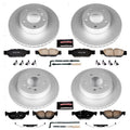 Power Stop 2007 BMW 328i Front & Rear Z23 Evolution Sport Coated Brake Kit