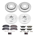Power Stop 2018 Ford Expedition Front & Rear Z17 Evolution Geomet Coated Brake Kit