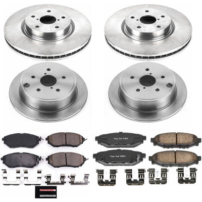 Power Stop 15-19 Subaru WRX Front & Rear Autospecialty Brake Kit