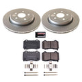 Power Stop 12-17 Jeep Grand Cherokee Rear Z17 Coated Brake Kit