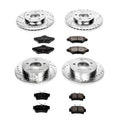 Power Stop 94-98 Ford Mustang Front & Rear Z23 Evolution Sport Brake Kit