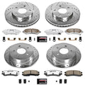 Power Stop 04-05 Buick Century Front & Rear Z26 Street Warrior Brake Kit