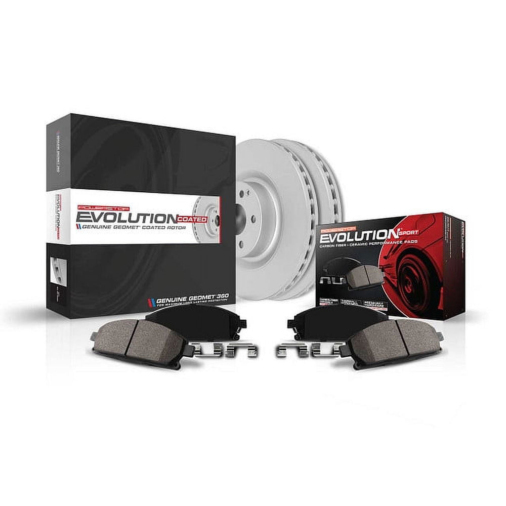 Power Stop 18-21 Land Rover Range Rover Sport Front Z23 Coated Brake Kit