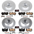 Power Stop 04-06 Porsche Cayenne Front & Rear Z23 Evolution Sport Coated Brake Kit