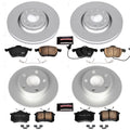 Power Stop 99-04 Audi A6 Quattro Front & Rear Z23 Evolution Sport Coated Brake Kit