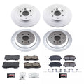 Power Stop 15-18 Chevrolet Colorado Front & Rear Z17 Evolution Geomet Coated Brake Kit
