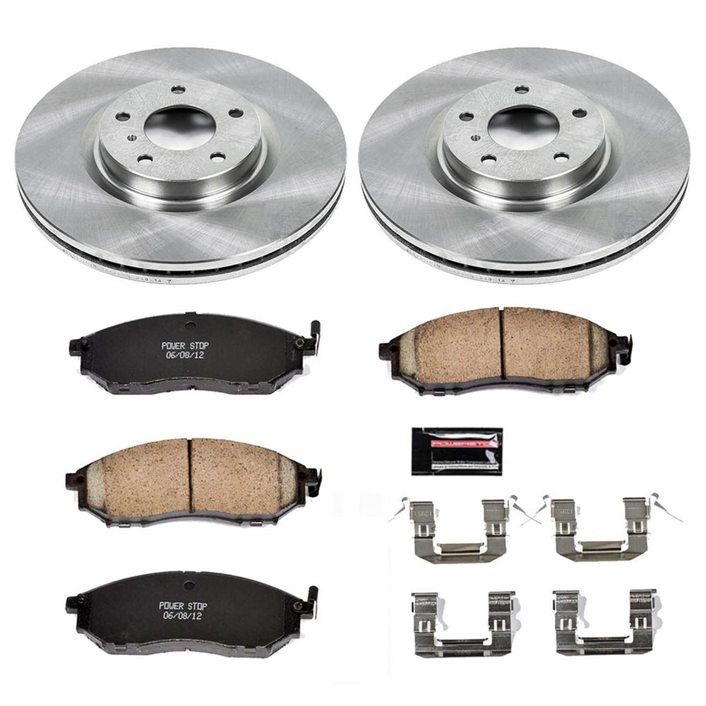 Power Stop 18-19 Nissan 370Z Front & Rear Autospecialty Brake Kit