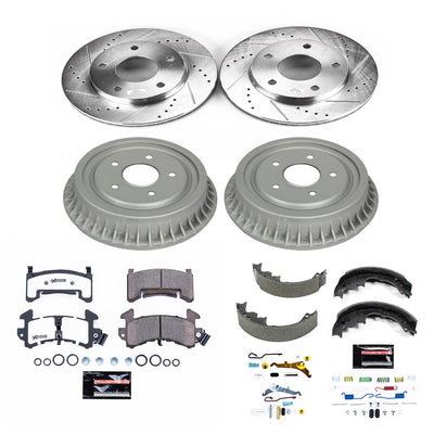 Power Stop 1991 GMC Syclone Front & Rear Z26 Street Warrior Brake Kit