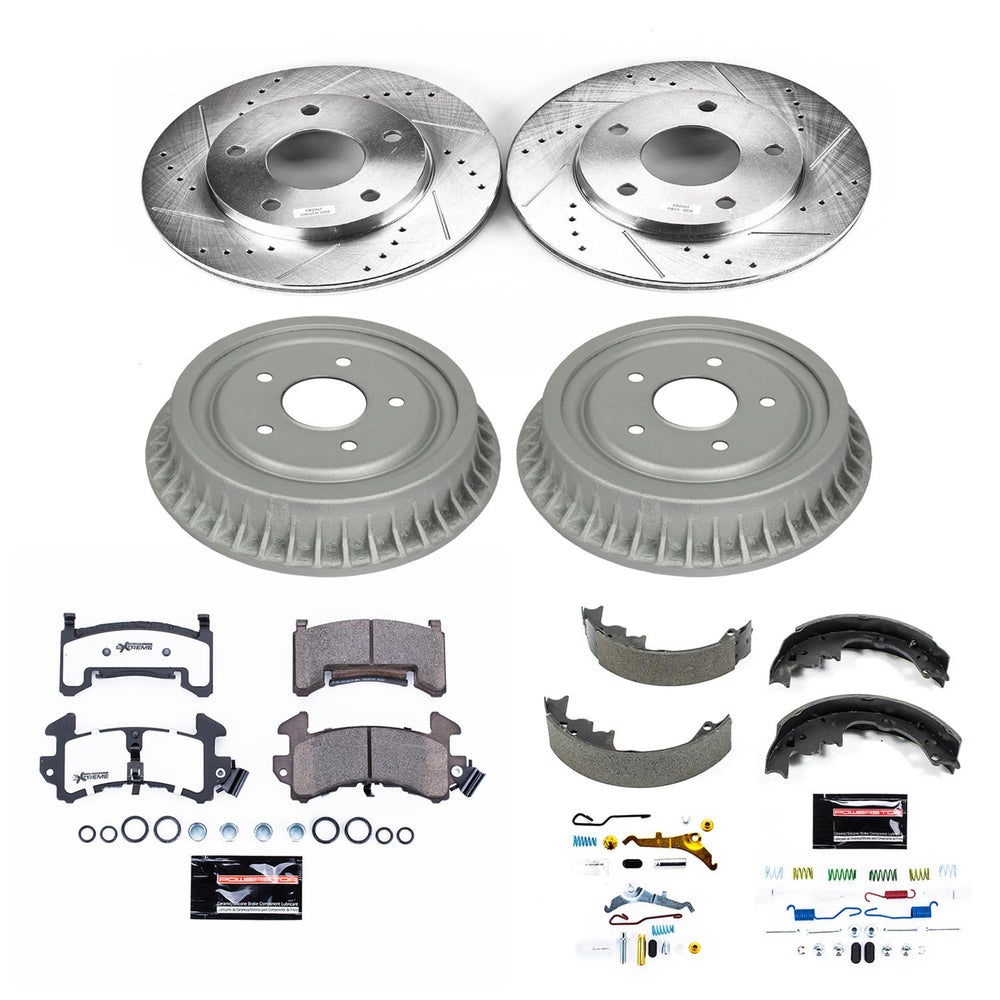 Power Stop 1991 GMC Syclone Front & Rear Z26 Street Warrior Brake Kit