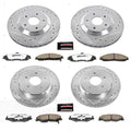 Power Stop 2004 Cadillac XLR Front & Rear Z26 Street Warrior Brake Kit