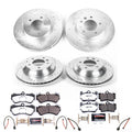 Power Stop 04-06 Porsche Cayenne Front & Rear Z26 Street Warrior Brake Kit
