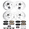 Power Stop 15-19 Kia Sorento Front & Rear Z23 Evolution Sport Brake Kit