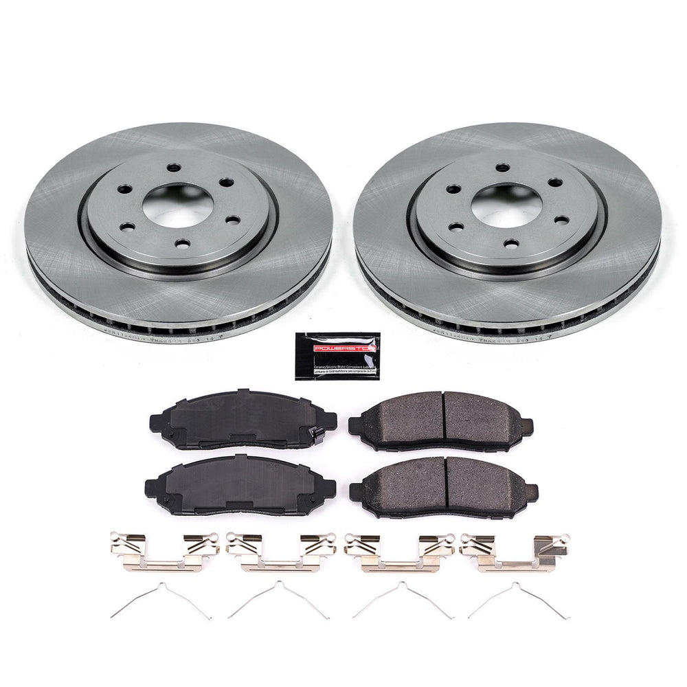 Power Stop 05-18 Nissan Frontier Front & Rear Autospecialty Brake Kit