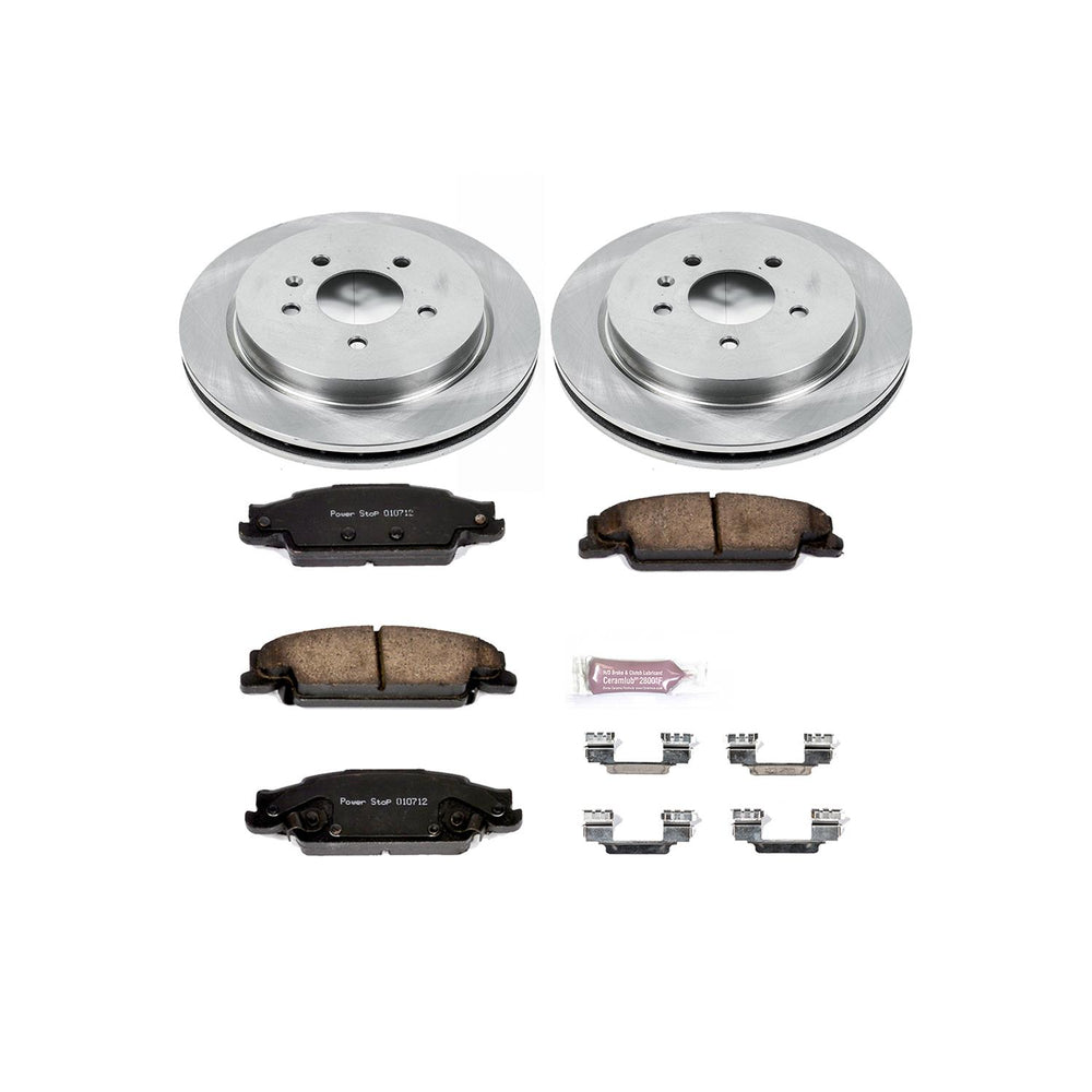 Power Stop 09-11 Cadillac STS Front & Rear Autospecialty Brake Kit