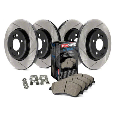 STREET AXLE PACK, SLOTTED, 4 WHEEL