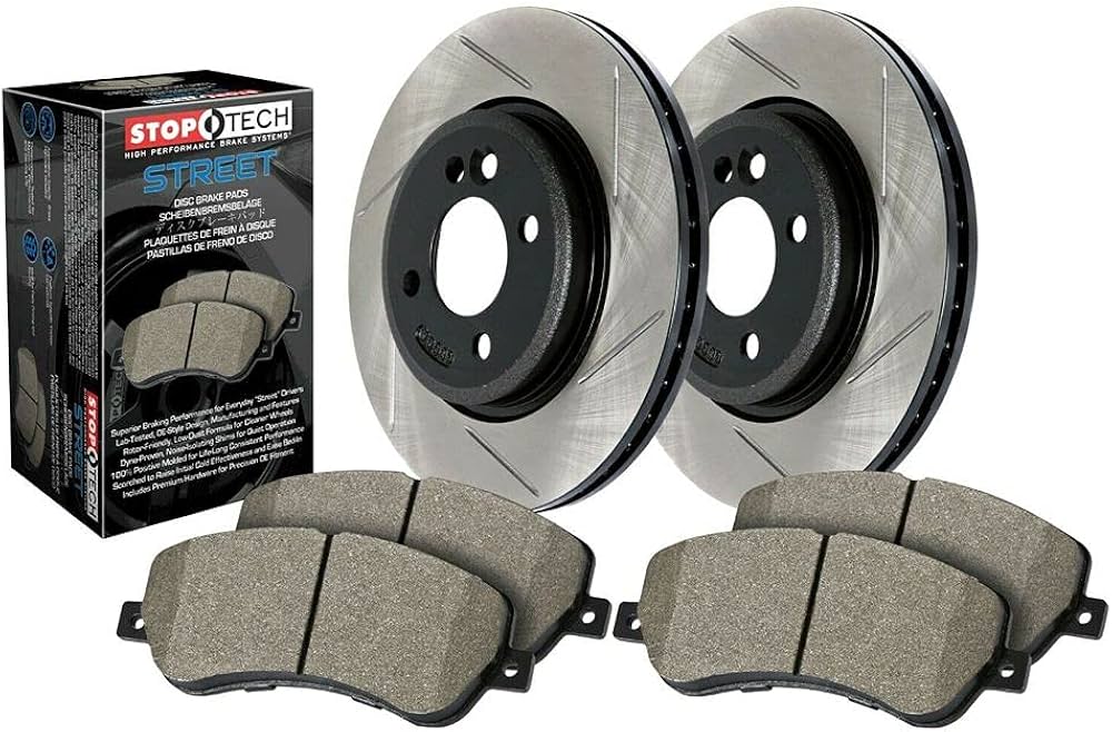 STREET AXLE PACK, SLOTTED, FRONT
