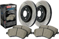 STREET AXLE PACK, SLOTTED, FRONT
