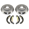 STREET AXLE PACK, DRILLED AND SLOTT