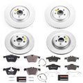 Power Stop 10-15 Jaguar XF Front & Rear Euro-Stop Brake Kit