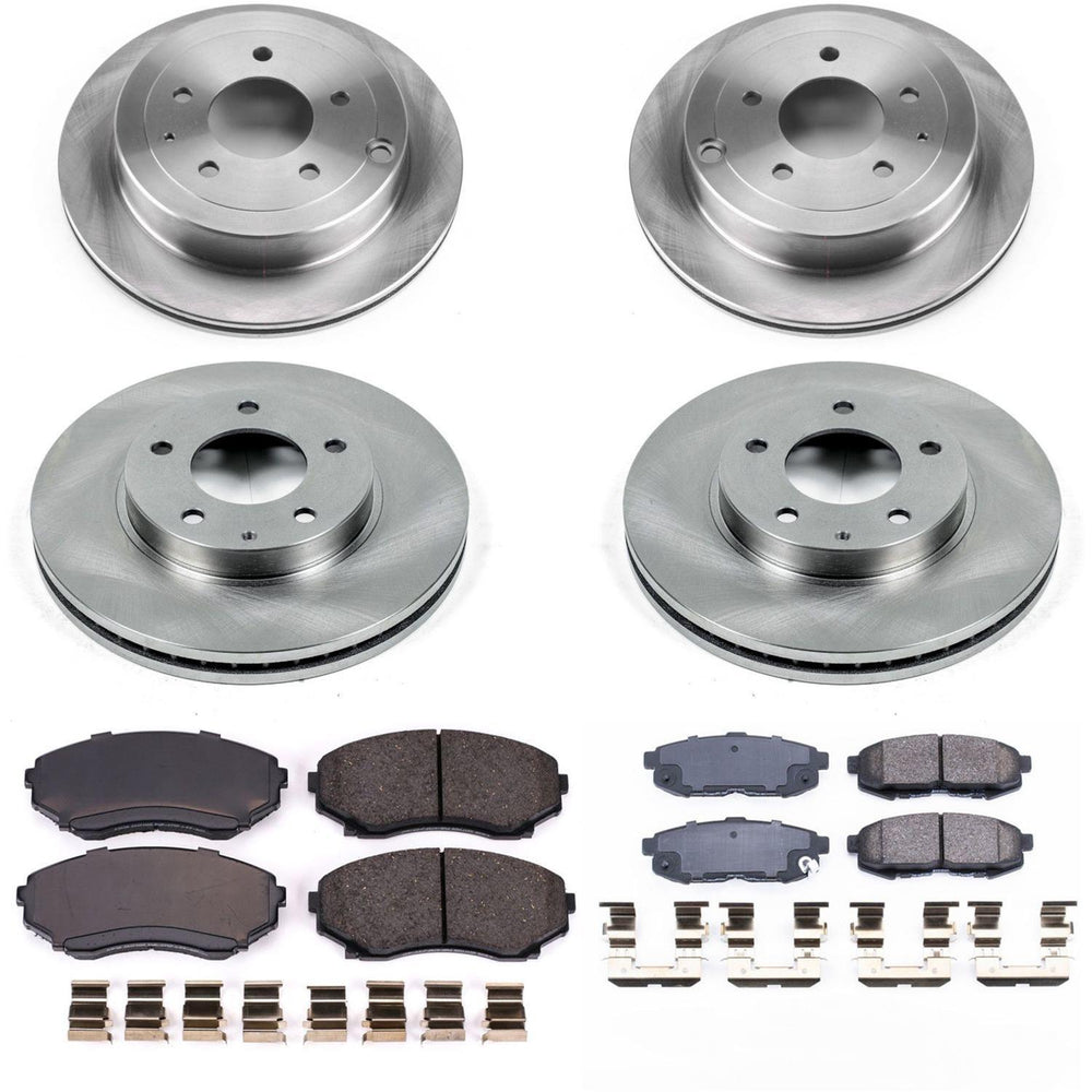 Power Stop 04-06 Mazda MPV Front & Rear Autospecialty Brake Kit