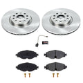 Power Stop 15-18 Audi A3 Front & Rear Autospecialty Brake Kit
