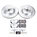 Power Stop 05-10 Chrysler 300 Front & Rear Z26 Street Warrior Brake Kit