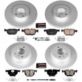 Power Stop 16-18 BMW X5 Front & Rear Z23 Evolution Sport Coated Brake Kit