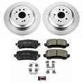 Power Stop 17-19 Acura MDX Rear Z17 Evolution Geomet Coated Brake Kit