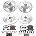 Power Stop 14-19 Nissan Rogue Front & Rear Z26 Street Warrior Brake Kit