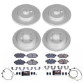 Power Stop 2011 Mini Cooper Front & Rear Z23 Coated Brake Kit