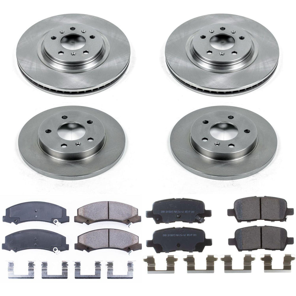 Power Stop 12-13 Chevrolet Impala Front & Rear Autospecialty Brake Kit