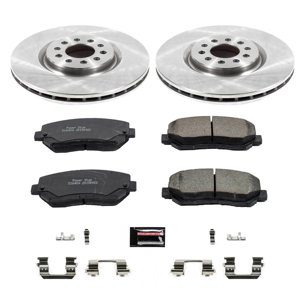 Power Stop 15-17 Chrysler 200 Front & Rear Autospecialty Brake Kit