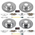 Power Stop 1989 BMW 525i Front & Rear Z26 Street Warrior Brake Kit