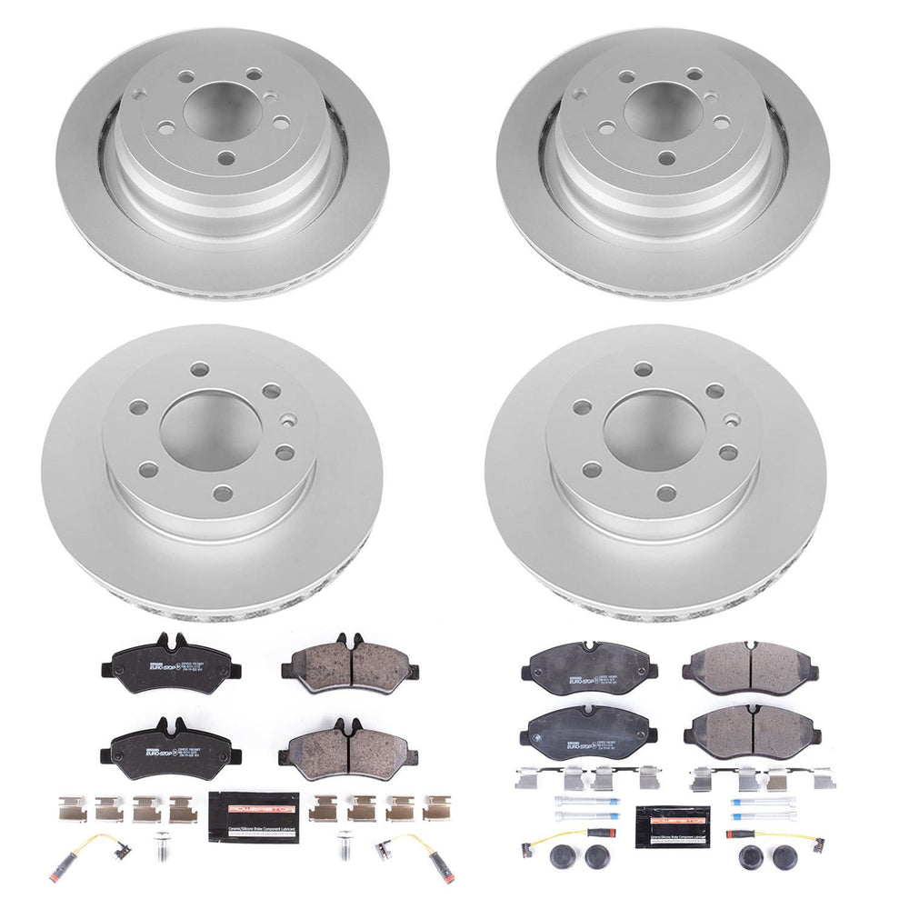 Power Stop 07-09 Dodge Sprinter 2500 Front & Rear Euro-Stop Brake Kit