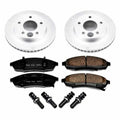 Power Stop 87-94 Oldsmobile Cutlass Cruiser Front Z17 Evolution Geomet Coated Brake Kit