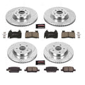 Power Stop 16-18 Cadillac CT6 Front & Rear Z23 Evolution Sport Brake Kit