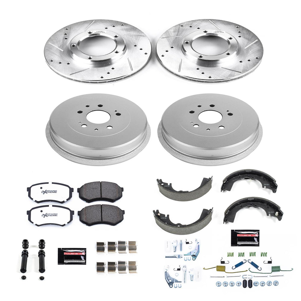 Power Stop 95-04 Toyota Tacoma Front & Rear Z36 Truck & Tow Brake Kit