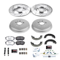 Power Stop 95-04 Toyota Tacoma Front & Rear Z36 Truck & Tow Brake Kit