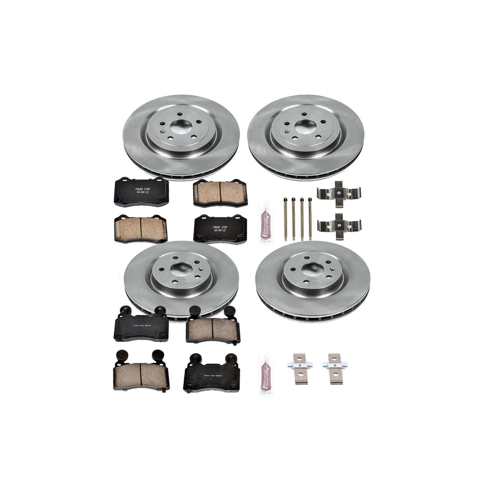 Power Stop 10-15 Chevrolet Camaro Front & Rear Autospecialty Brake Kit