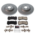 Power Stop 12-20 Jeep Grand Cherokee Front Z17 Coated Brake Kit